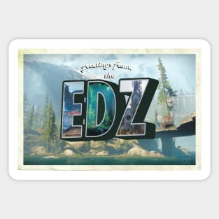 D2 greetings from the EDZ Sticker